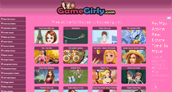 Desktop Screenshot of gamegirly.com