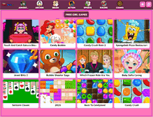 Tablet Screenshot of gamegirly.com